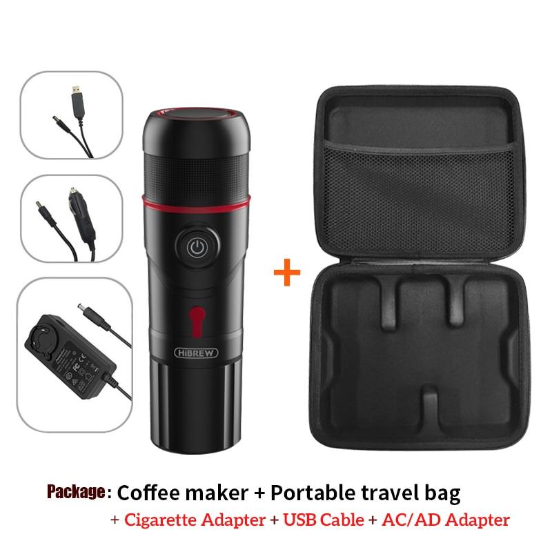 HiBREW Portable Car Coffee Machine, USB Pod  Coffee Machine, Capsule  Espresso Maker 12V, Expresso  Machine Nespresso Powder - Sorta Stuff