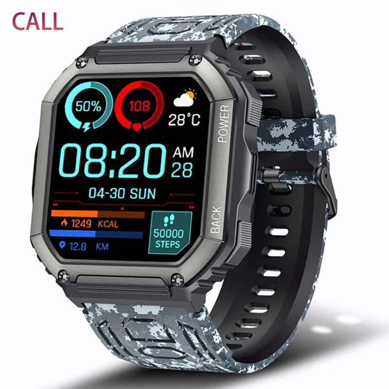 SENBONO 3ATM IP68 Waterproof Smart watch Men Women Fitness Tracker Blood Pressure Monitor Outdoor Sport Dial Call Smartwatch Men