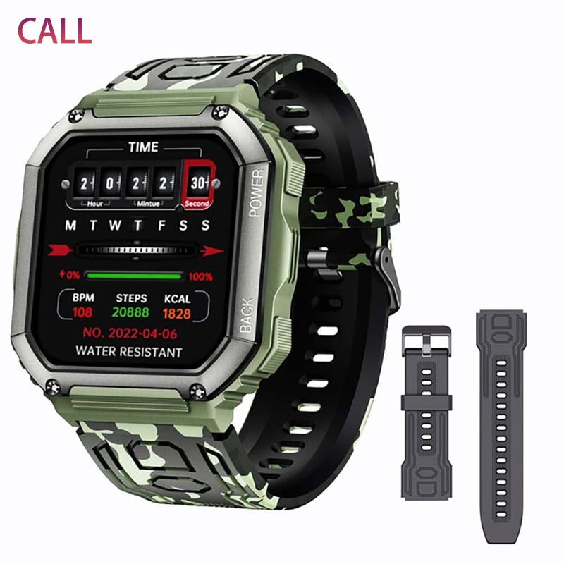 SENBONO 3ATM IP68 Waterproof Smart watch Men Women Fitness Tracker Blood Pressure Monitor Outdoor Sport Dial Call Smartwatch Men