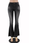 Women's Simple Butt-Lifting Flare Jeans