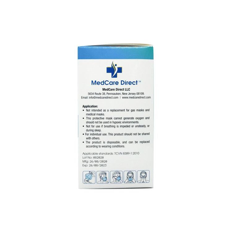 Single Wrap VN-95 | 5 Layers of Protection | 10Pcs/ Pack | @MedCare Direct