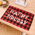 Assorted 2-Piece Plaid Placemats