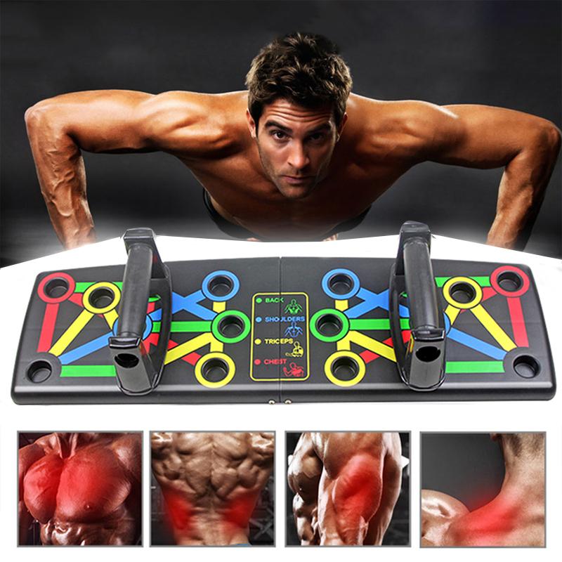 Foldable Push Up Board Multifunctional Body Comprehensive Exercise Stands Slimming Gym Training Drop Shipping Body Training Gym - Sorta Stuff