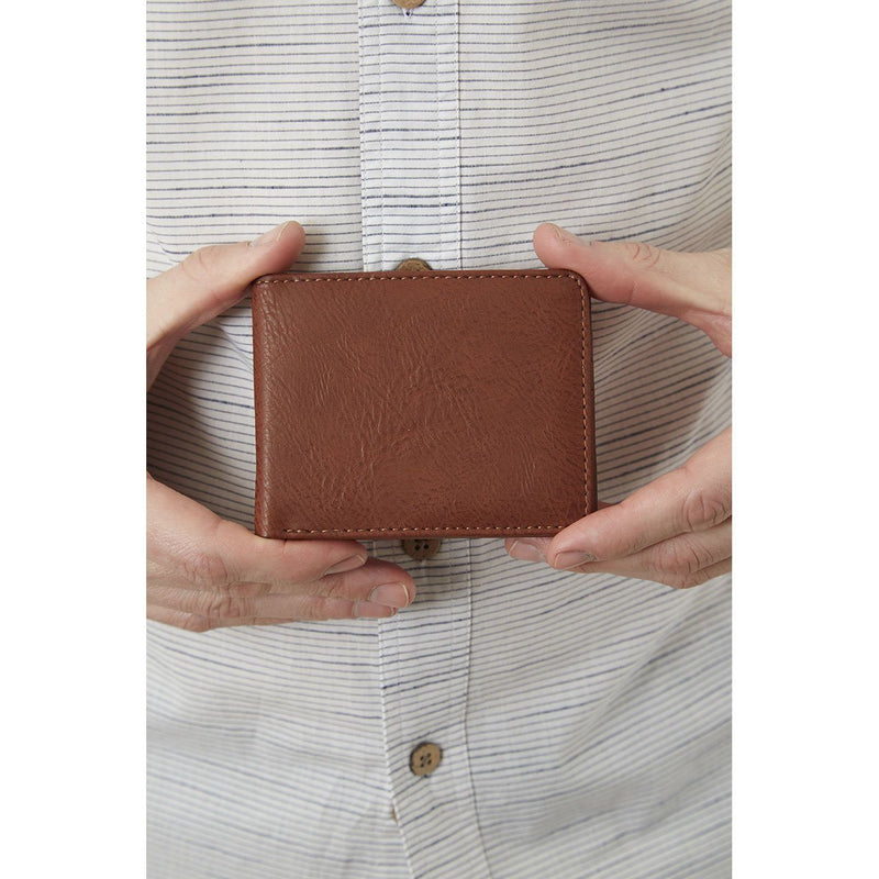 Evan Vegan Leather Bi-Fold Wallet - Sorta Stuff