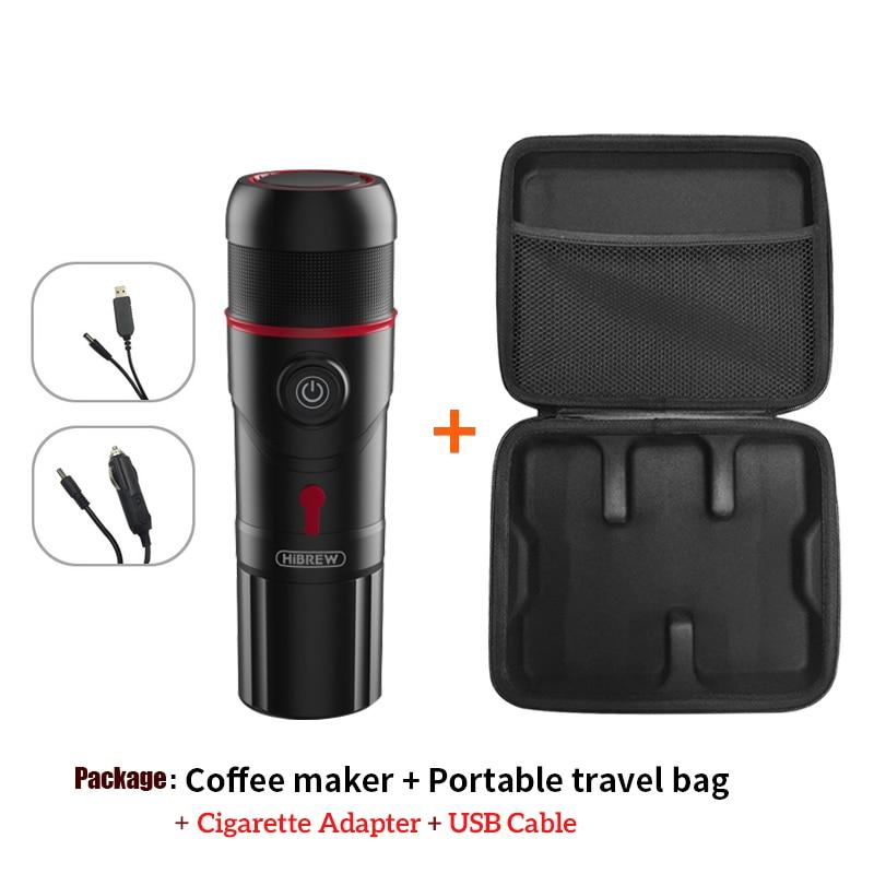 HiBREW Portable Car Coffee Machine, USB Pod  Coffee Machine, Capsule  Espresso Maker 12V, Expresso  Machine Nespresso Powder - Sorta Stuff