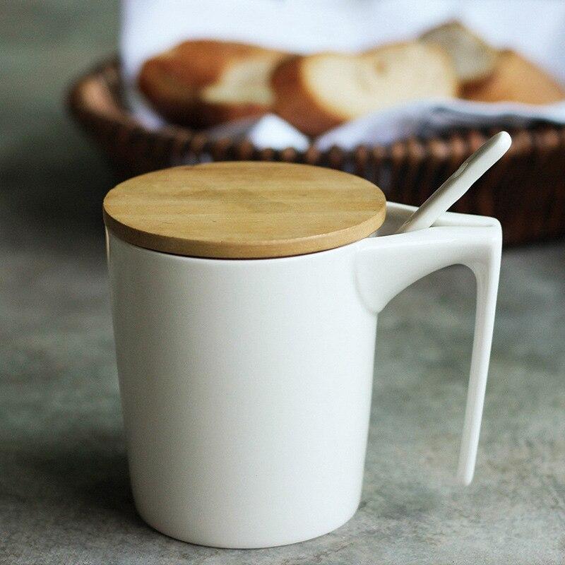 330ml Creative White Ceramic Mug With Tea Bag Holder Special Slotted Cup Tea Bag Holding Mug Tea Drinker for Afternoon Tea Time - Sorta Stuff