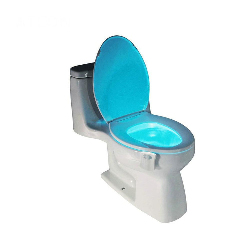PIR Motion Sensor Night Light IR Infrared Human Body Indction Sensor WC Lava Toilet Night Lamp for Home Bathroom Night Lighting - Sorta Stuff