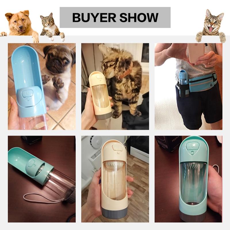 Portable Pet Dog Water Bottle Drinking Bowls for Small Large Dogs Feeding Water Dispenser Cat Activated Carbon Filter Bowl - Sorta Stuff