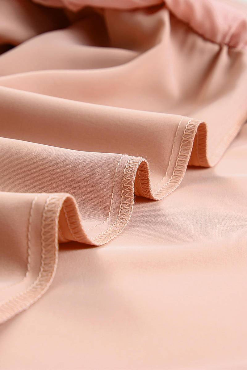 Wrap V Neck Plus Size Handkerchief Dress