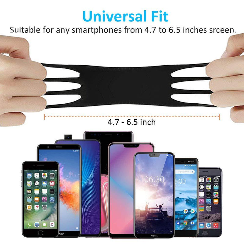 Sports Running Armband Case for iPhone X XS MAX Universal  Phone Running Armband Sports Quick Mount for Any Phone - Sorta Stuff
