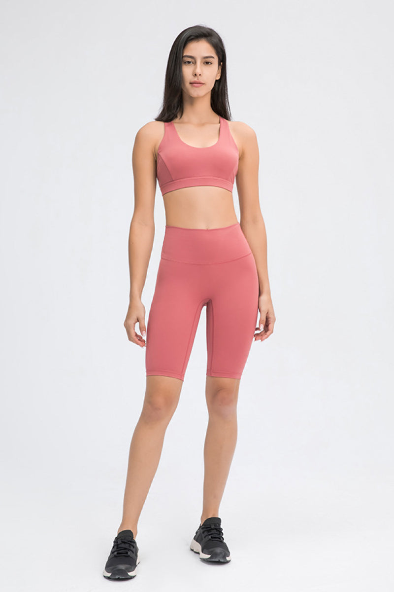 Seamless Front Trainer Shorts