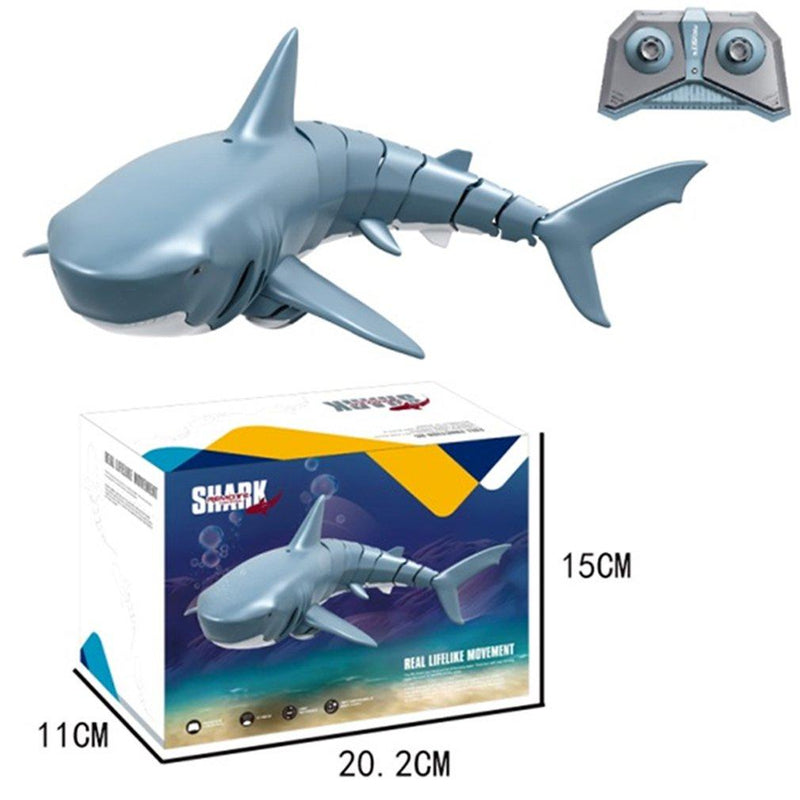 RC Boat Remote Control Racing Boat Simulation Shark Spoof Jokes Interesting Prank Toys Halloween Party Scary Toys for Children - Sorta Stuff