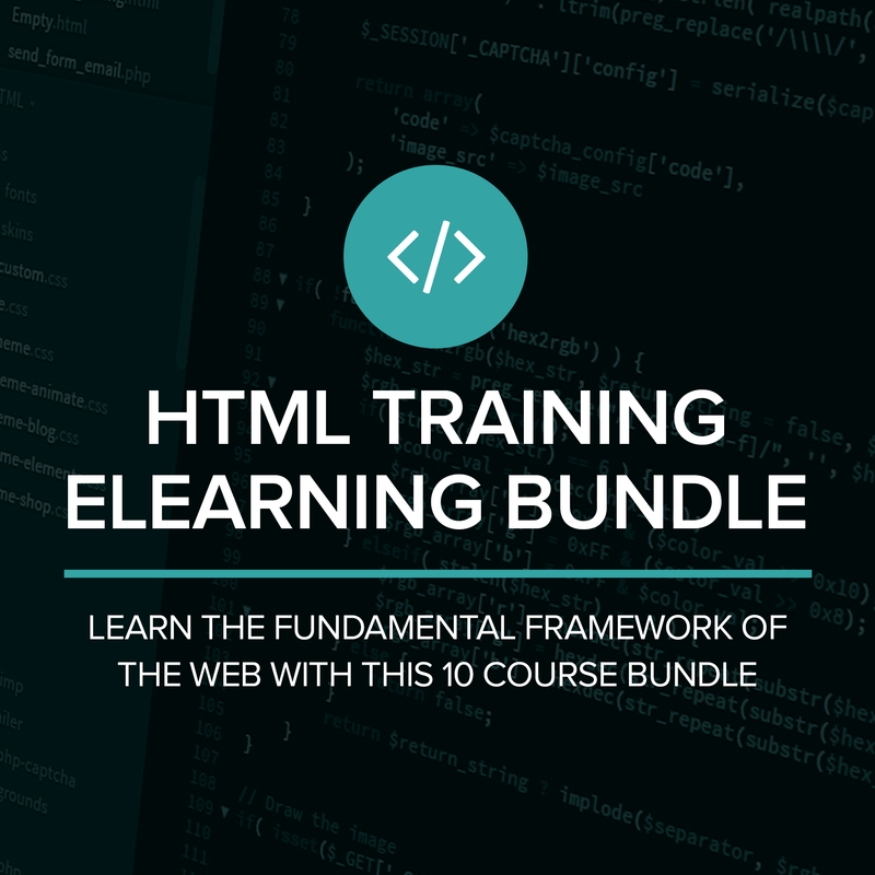 HTML Training eLearning Bundle - Sorta Stuff