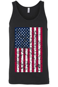 Men's Jumbo USA Flag Tank Top Shirt - Sorta Stuff