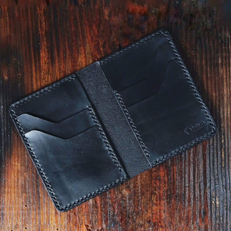 The "Tall" - Buttero Leather Wallet - Sorta Stuff
