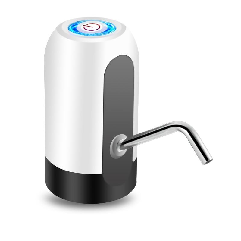 HiPiCok Water Bottle Pump USB Charging Automatic Electric Water Dispenser Pump Bottle Water Pump Auto Switch Drinking Dispenser - Sorta Stuff