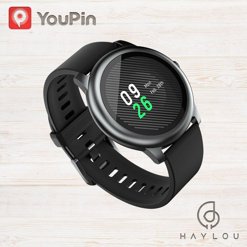 YouPin Haylou Solar LS05 Smart Watch Sport Metal Heart Rate Sleep Monitor IP68 Waterproof iOS Android Global Version for Xiaomi - Sorta Stuff