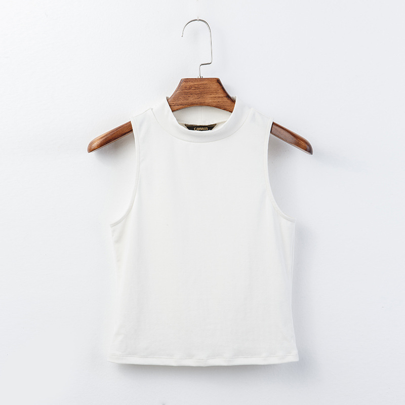 Women's Solid Color Cropped Tank Top