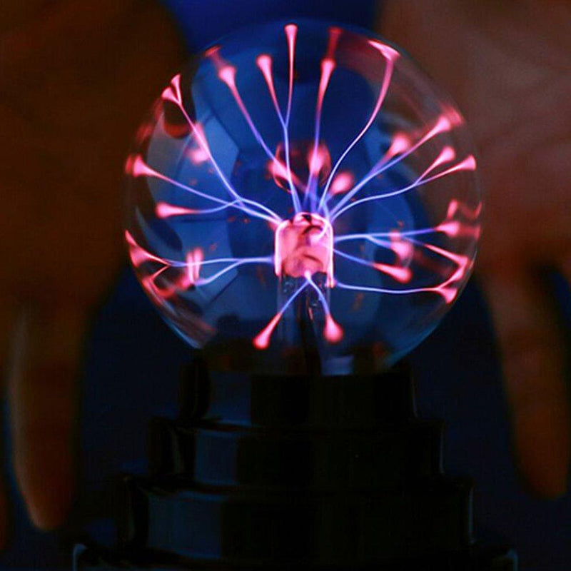 Plasma Ball Atomosphere Night Light Lava Lamp Supply by USB and AAA Batteries Kids Gift 2020 Magic Lightning Bolt LED Lampen - Sorta Stuff