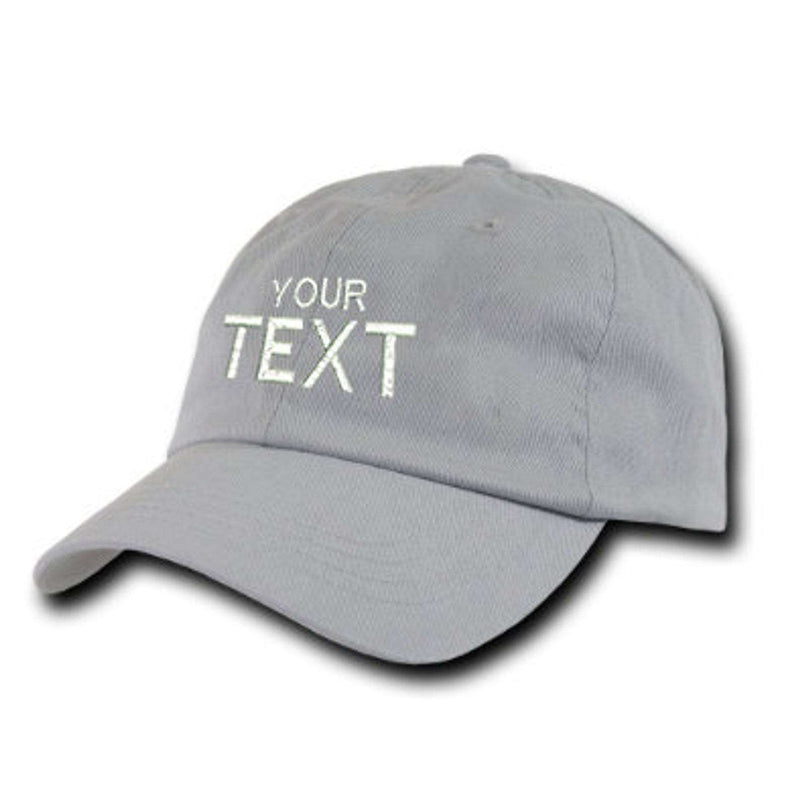 Custom Embroidery Baseball Hat - Custom Text - Sorta Stuff